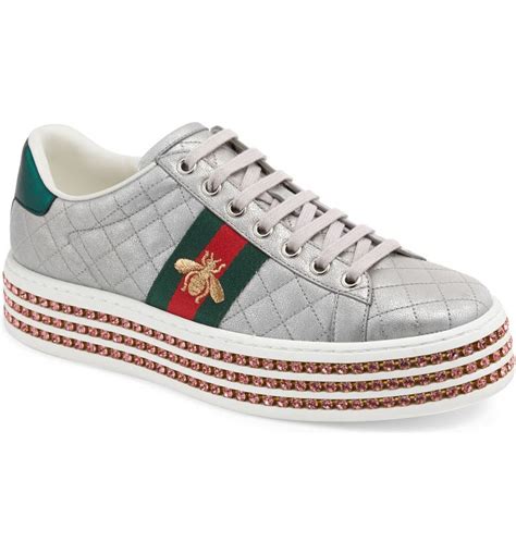 gucci platform.sneakers|gucci new ace platform sneakers.